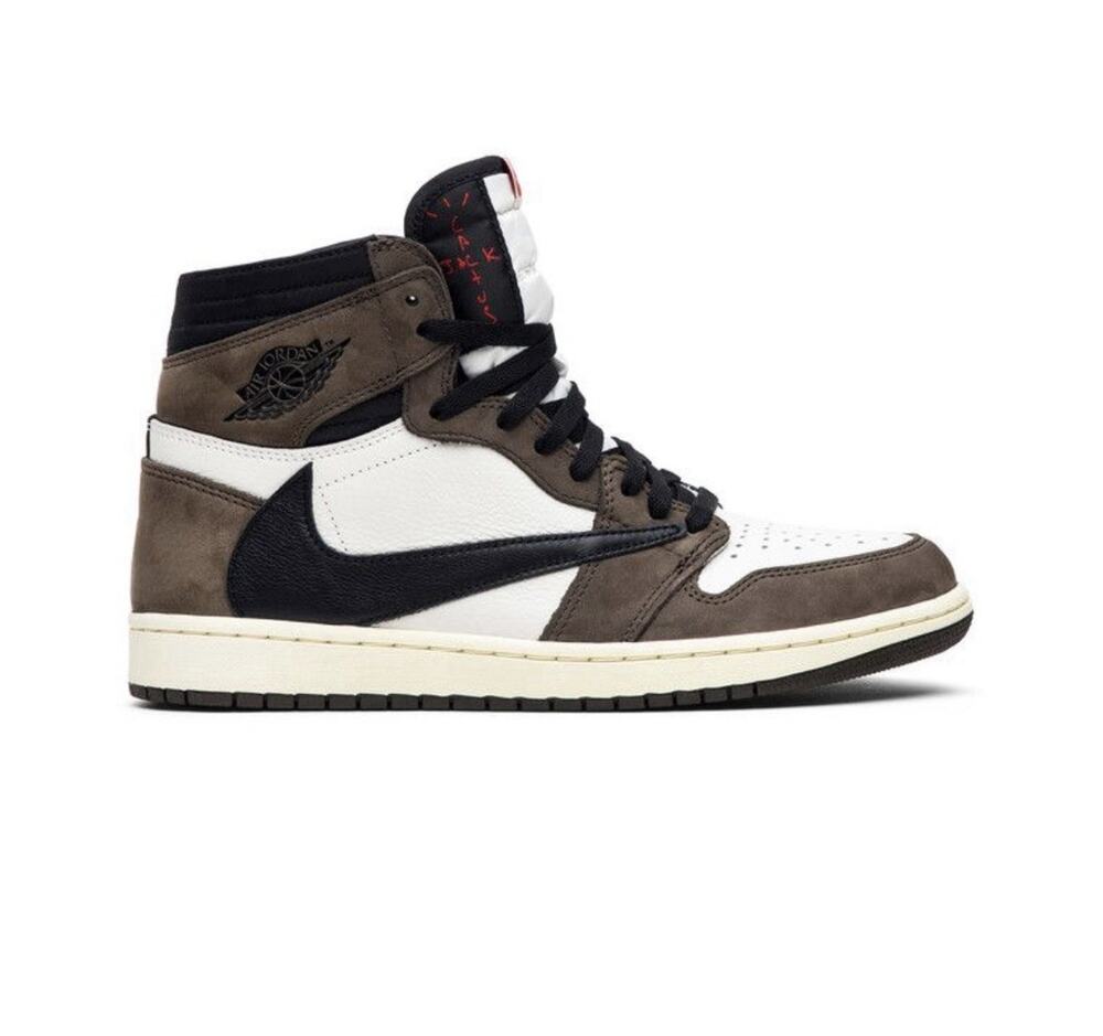 Jordan 1 Retro High OG Travis Scott Mocha 2019 Size 10 CD4487-100 New